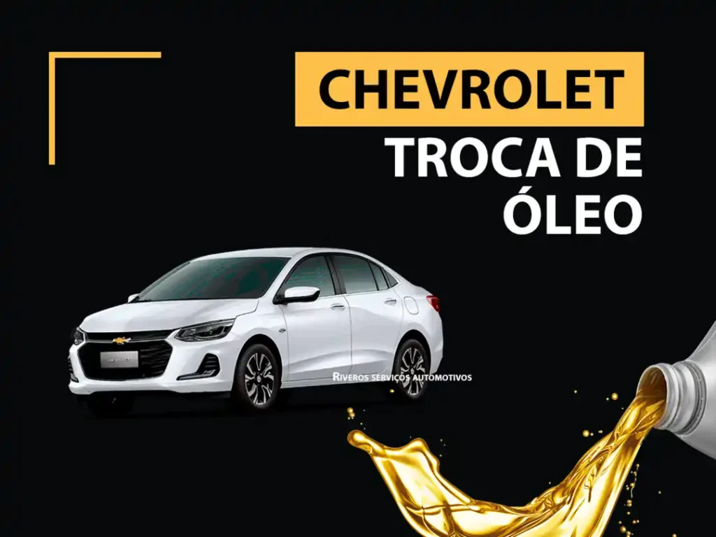 Troca de óleo para Chevrolet em São Paulo - Especializada na Vila Mariana e Zona Sul