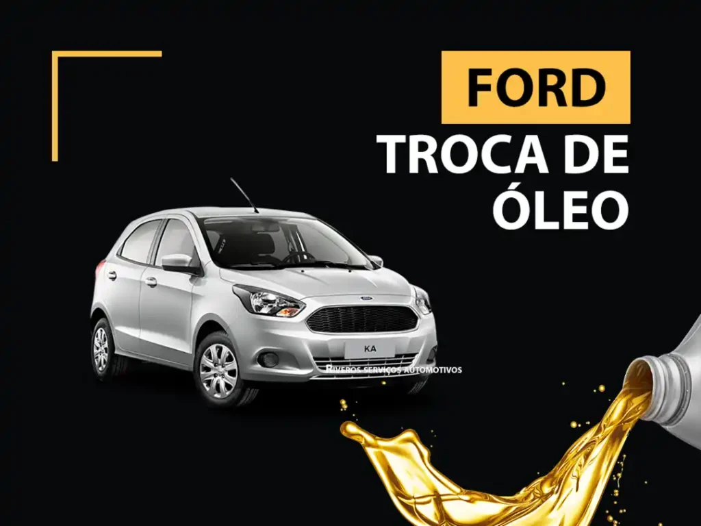 Especialista em troca de óleo para Ford em São Paulo - Oficina na Zona Sul, Mirandópolis.