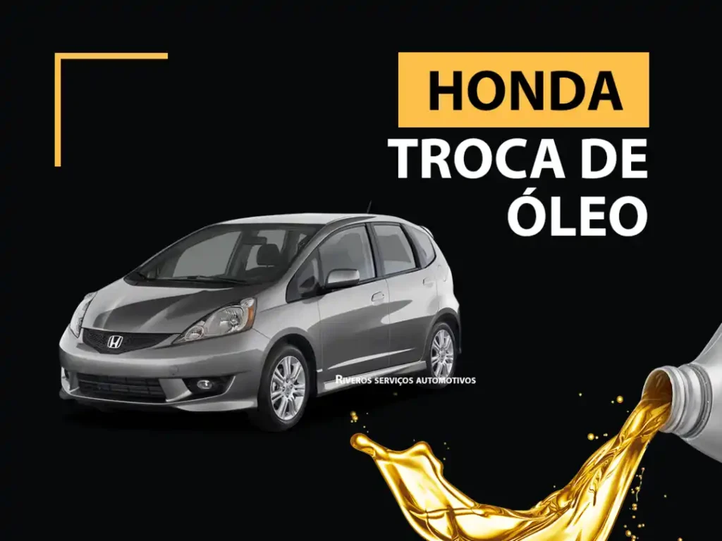 Troca de óleo para Honda em São Paulo - Riveros Serviços Automotivos na Vila Mariana.