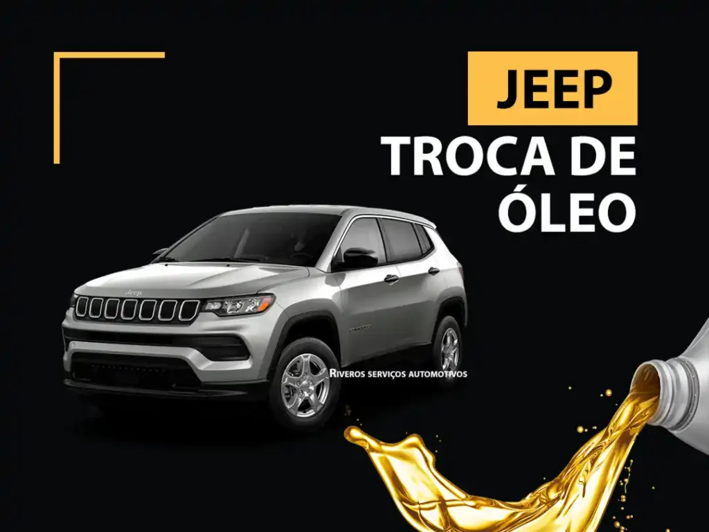 Troca de óleo para veículos Jeep em São Paulo - Especializada na Zona Sul, Mirandópolis.